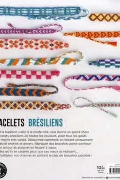 Bracelets Brésiliens. Plus de 60 modèles à créer, Marabout