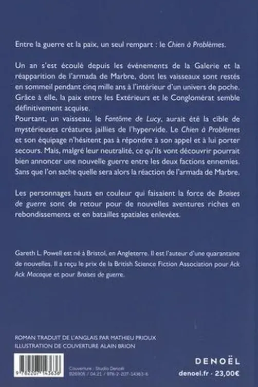 Braises de guerre Tome 2 : L'armada de marbre, Gareth L. Powell