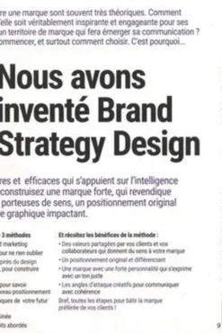 Brand Strategy Design. Les 3 méthodes pour construire une marque forte, Gabriel Dabi-Schwebel