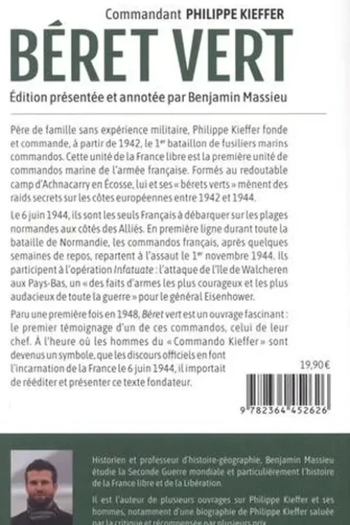 Béret vert, Philippe Kieffer
