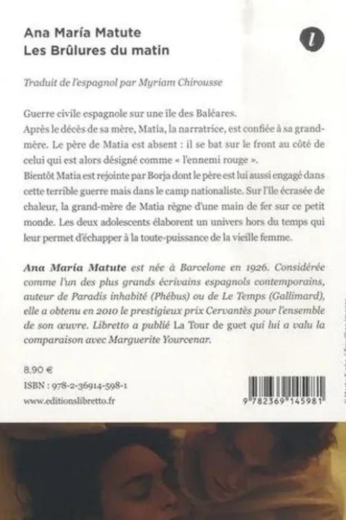 Brûlures du matin, Ana María Matute