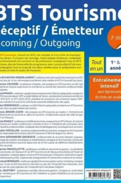 BTS Tourisme Réceptif/Emetteur 1re & 2e années. Tout en un ! Programmes de 1re et 2e années, 3e édition, Christine Derambure-Degraeve