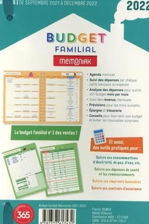 Budget familial. Edition 2021-2022, Bertrand Lobry
