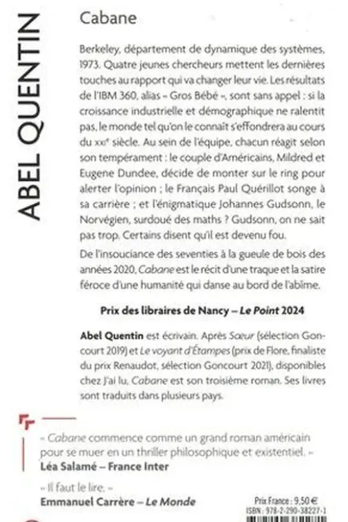 Cabane, Abel Quentin