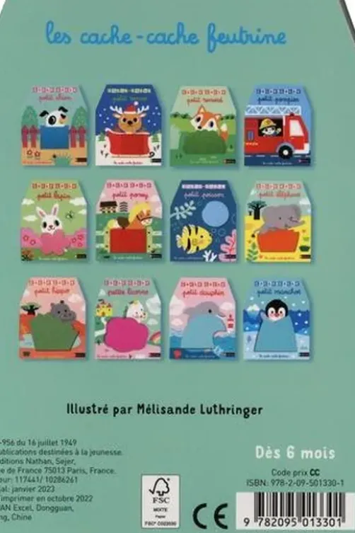Cache-cache petit loup, Mélisande Luthringer