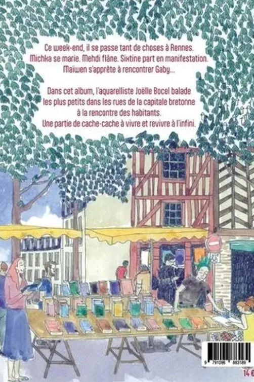 Cache-cache à Rennes. Mes premières explorations bretonnes, Joëlle Bocel
