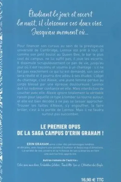 Campus Escort Tome 1 : Real Blackmail, Erin Graham