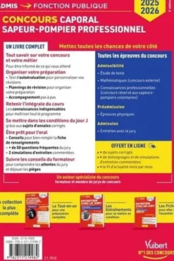 Caporal sapeur-pompier professionnel. Externe, sapeur-pomper volontaire, catégorie C, Edition 2025-2026, François Lavedan