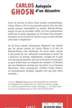 Carlos Ghosn. Autopsie d'un désastre, Benjamin Cuq