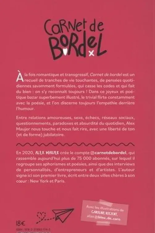 Carnet de bordel. Désordre organisé d'un presque trentenaire, Alex Maujer