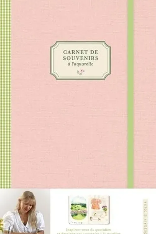 Carnet de souvenirs à l'aquarelle, Laura Pasquet
