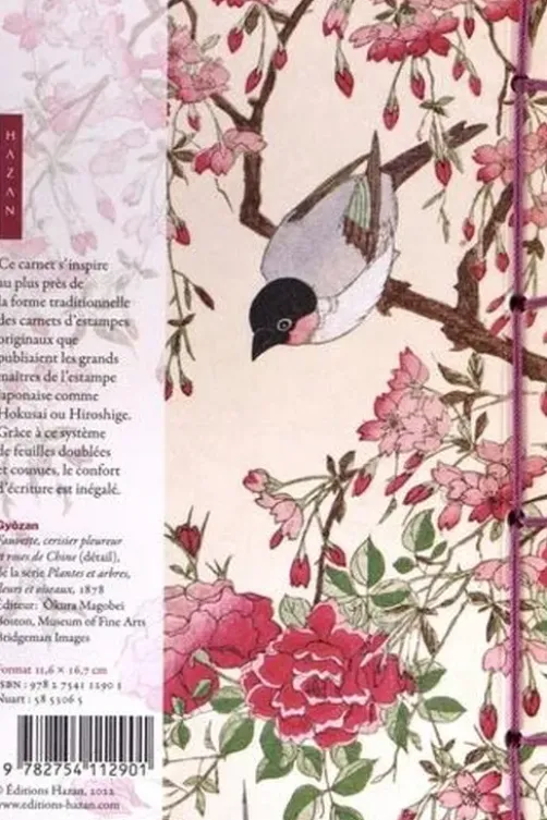 Carnet Les oiseaux dans l'estampe japonaise, Hazan