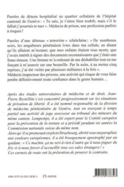 Carnets de route d'un médecin inspecteur des prisons européennes, Jean-Pierre Restellini
