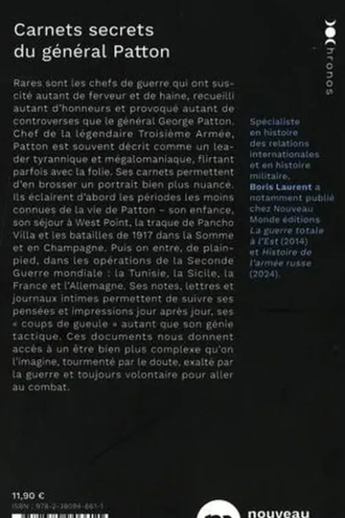 Carnets secrets du général Patton