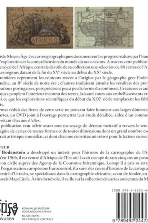 Cartes géographiques de l'Afrique. Avec 1 DVD, Wulf Bodenstein