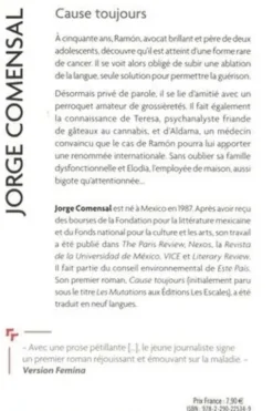 Cause toujours. (Les mutations), Jorge Comensal