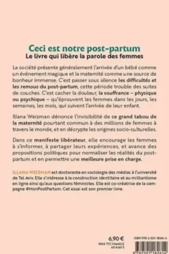 Ceci est notre post partum. Défaire les mythes et les tabous pour s'émanciper, Illana Weizman