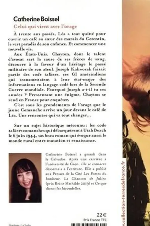 Celui qui vient avec l'orage, Catherine Boissel