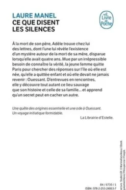 Ce que disent les silences, Laure Manel