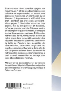 Ce que nos salaires disent de nous, Baptiste Mylondo