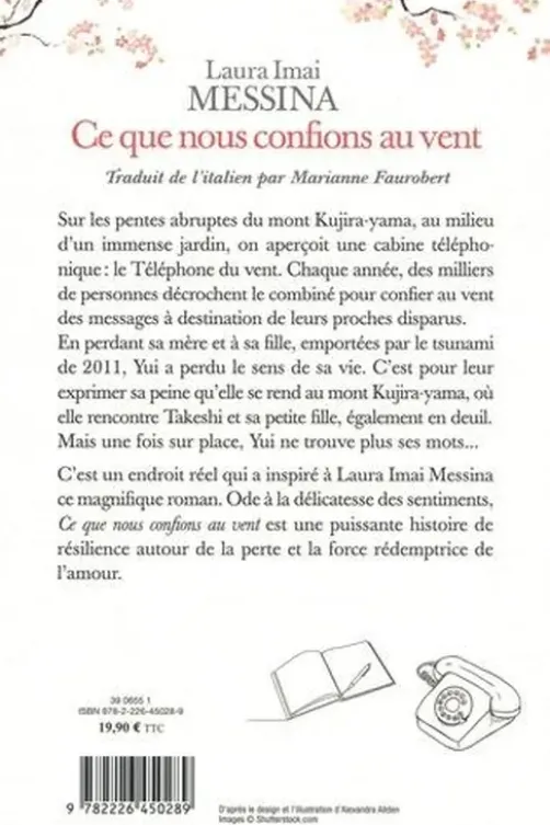 Ce que nous confions au vent, Laura Imai Messina