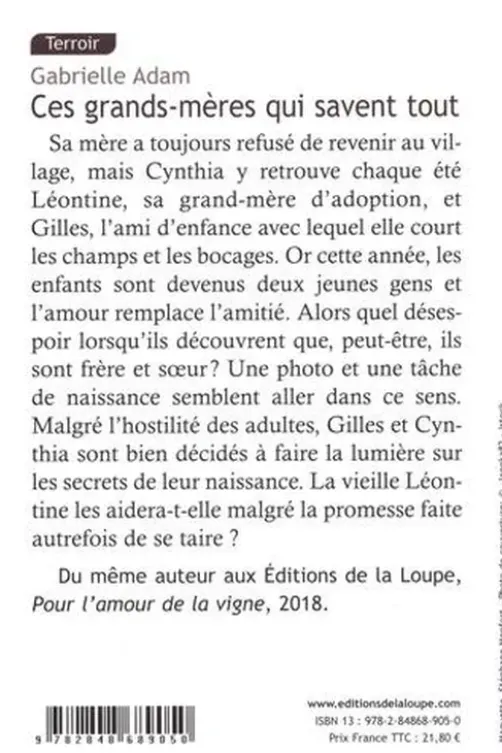 Ces grands-mères qui savent tout [EDITION EN GROS CARACTERES, Gabrielle Adam