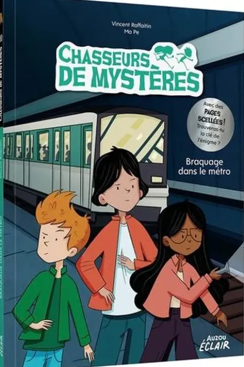 Chasseurs de mystères : Braquage dans le métro, Vincent Raffaitin