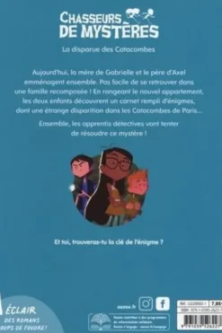 Chasseurs de mystères Tome 1 : La disparue des Catacombes, Catherine Kalengula