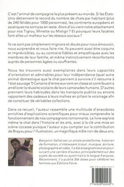 Chat-necdotes, Benjamin Valliet