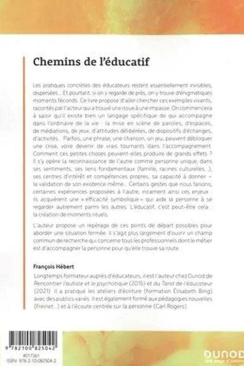 Chemins de l'éducatif. Vers une pédagogie de l'éducation spécialisée, 3e édition, François Hébert