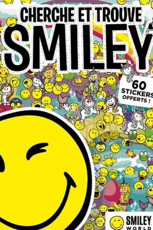 Cherche-et-trouve Smiley. Avec 60 stickers offerts, SmileyWorld