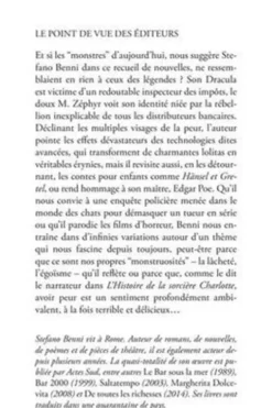 Chers monstres, Stefano Benni