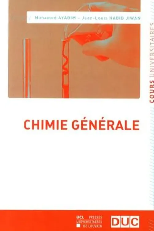 Chimie générale, Mohamed Ayadim