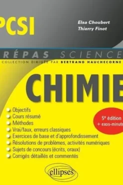Chimie PCSI, Elsa Choubert