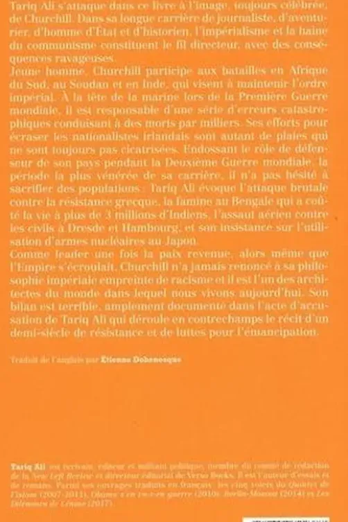 Churchill, sa vie, ses crimes, Tariq Ali
