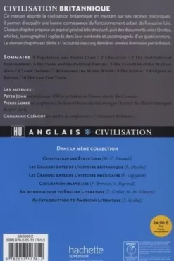 Civilisation britannique. 10e édition actualisée. Edition en anglais, Peter John