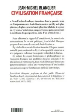 Civilisation française, Jean-Michel Blanquer