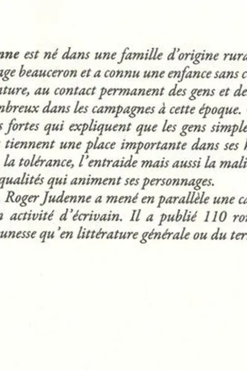 Classe unique, Roger Judenne