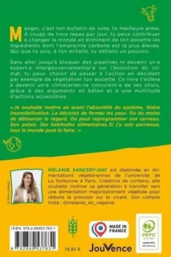 3, 2, 1... climatarien·ne. Réduis ton impact environnemental avec une alimentation végétale, Mélanie Sancery-Gay
