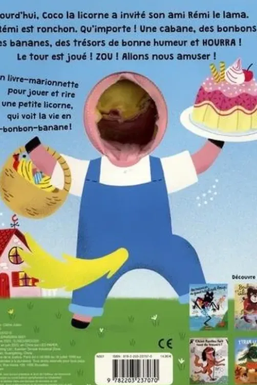Coco la licorne. La cabane bonbons-bananes, Marie Tibi