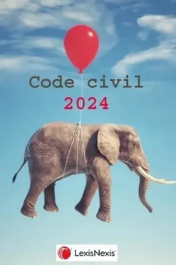 Code civil. Jaquette éléphant ballon, Edition 2024, Laurent Leveneur