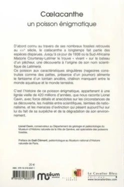 Coelacanthe. Un poisson énigmatique, Lionel Cavin