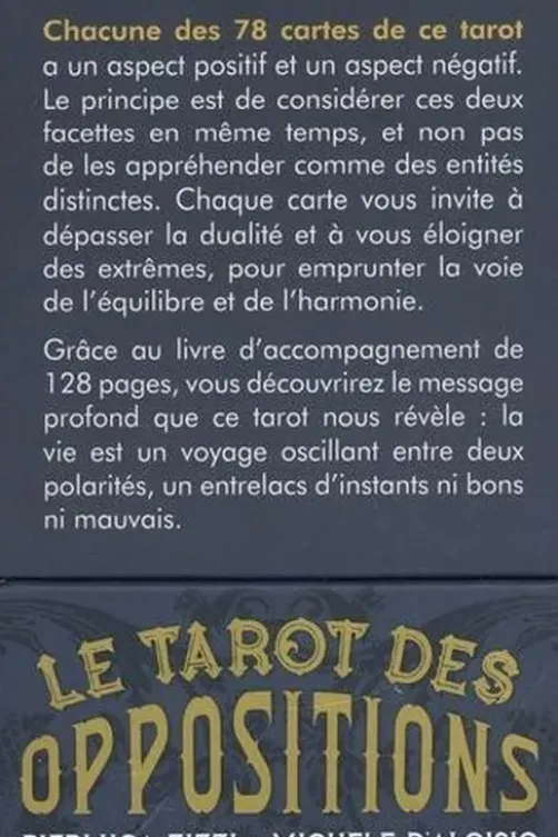 Coffret Le tarot des oppositions, Pierluca Zizzi