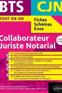 Collaborateur Juriste Notarial. Annales corrigées, Nadia Jeanne de Chavigny