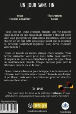 Collapsus. Tome 1, Un jour sans fin, Nicolas Couailler