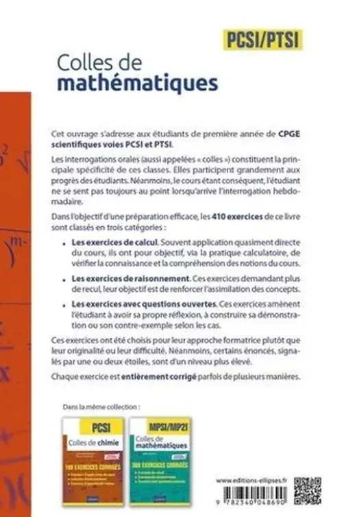 Colles de mathématiques PCSI /PTSI. Edition 2021, Rémi Coutens