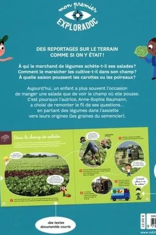 Comment poussent les légumes ?, Anne-Sophie Baumann