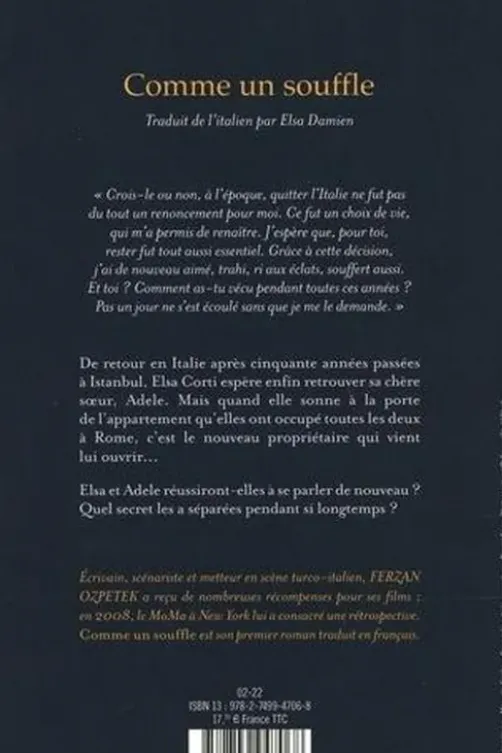 Comme un souffle, Ferzan Ozpetek