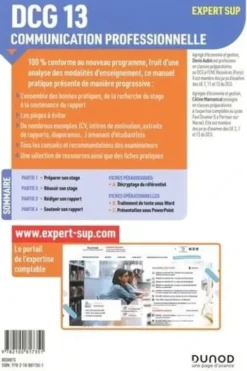 Communication professionnelle DCG 13. Manuel pratique, Denis Aubin