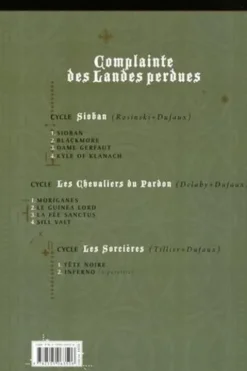 Complainte des Landes perdues Cycle 3 : Les Sorcières : Tome 9. Tête noire, Jean Dufaux